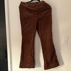 J. Crew Chocolate Corduroy Trousers